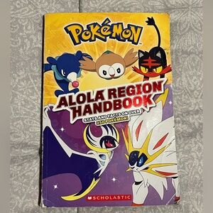 Pokémon Aloha Region Handbook Scholastic Book 2017 Features Over 250 Pokemon